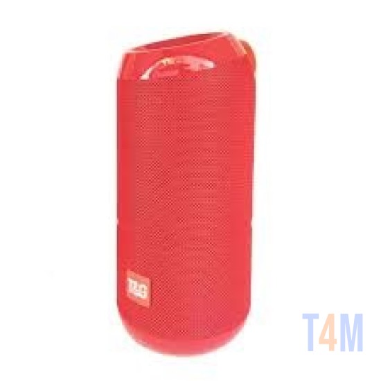 ALTAVOZ PORTÁTIL TG-507 AUX/USB/TARJETA DE MEMORIA ROJO